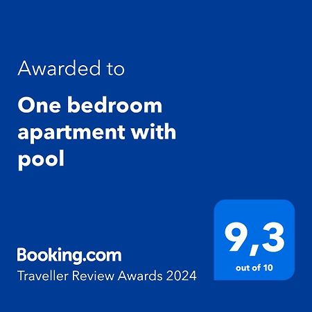 One Bedroom Apartment With Pool Plakias Bagian luar foto