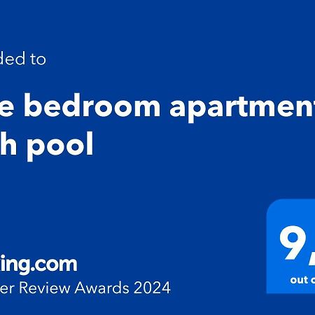 One Bedroom Apartment With Pool Plakias Bagian luar foto
