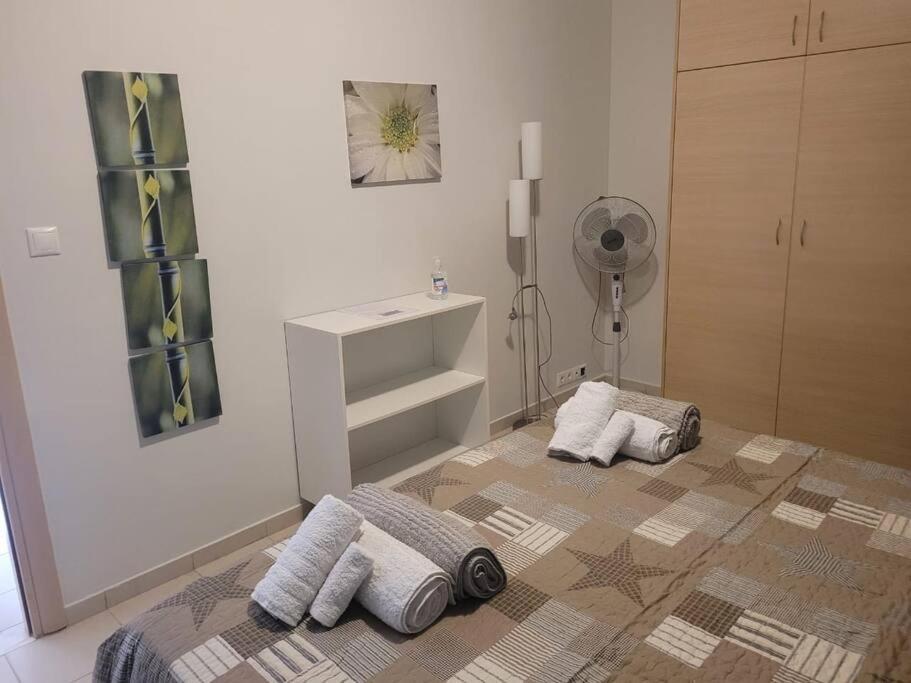 One Bedroom Apartment With Pool Plakias Bagian luar foto