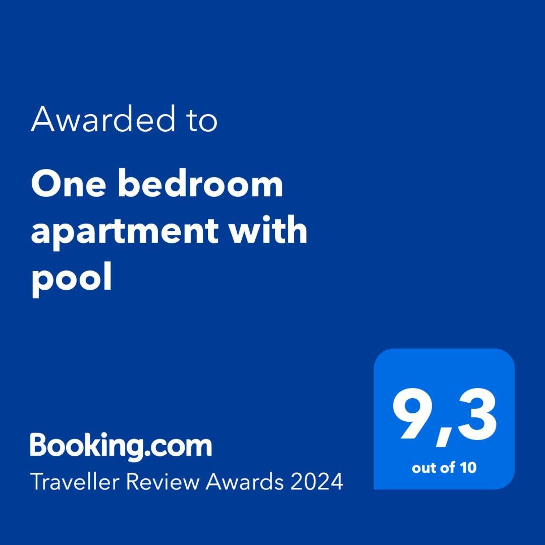 One Bedroom Apartment With Pool Plakias Bagian luar foto